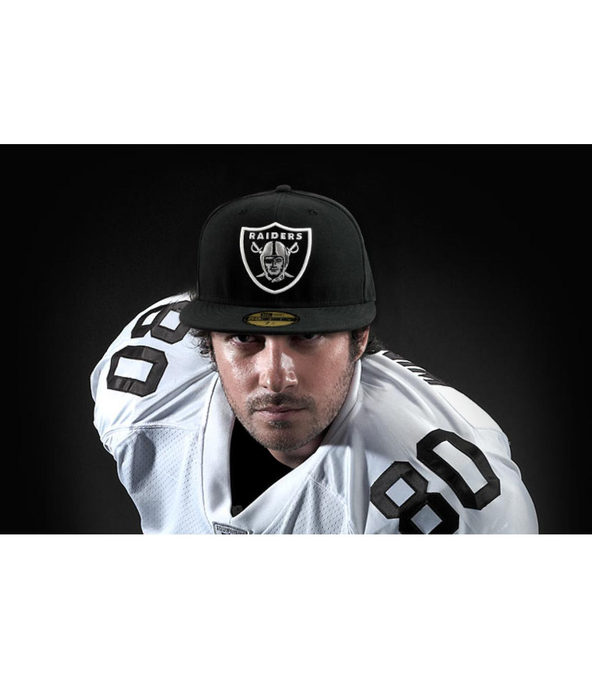 casquette nfl raiders Casquette Raiders 59fifty noire